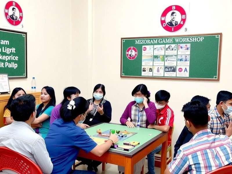 Game development team working